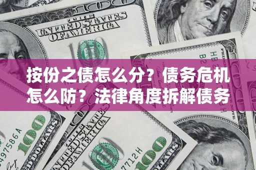 北京按份之债怎么分？债务危机怎么防？法律角度拆解债务分配与风险自保指南
