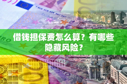 北京借钱担保费怎么算？有哪些隐藏风险？