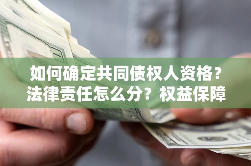 北京如何确定共同债权人资格？法律责任怎么分？权益保障技巧揭秘！