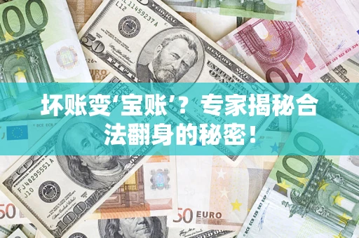 北京坏账变‘宝账’？专家揭秘合法翻身的秘密！