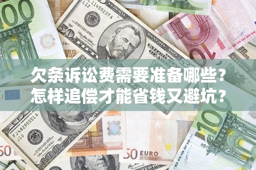北京欠条诉讼费需要准备哪些？怎样追偿才能省钱又避坑？