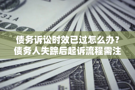 北京债务诉讼时效已过怎么办？债务人失踪后起诉流程需注意什么？