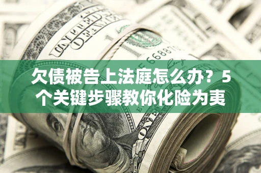 北京欠债被告上法庭怎么办？5个关键步骤教你化险为夷